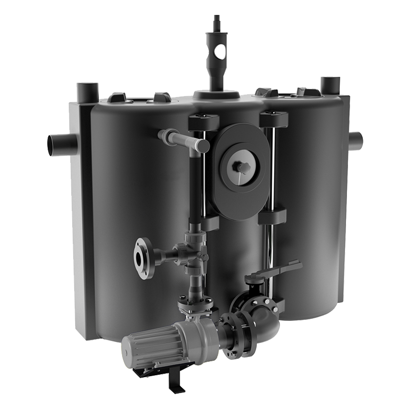 Fettabscheider NS 4 oval