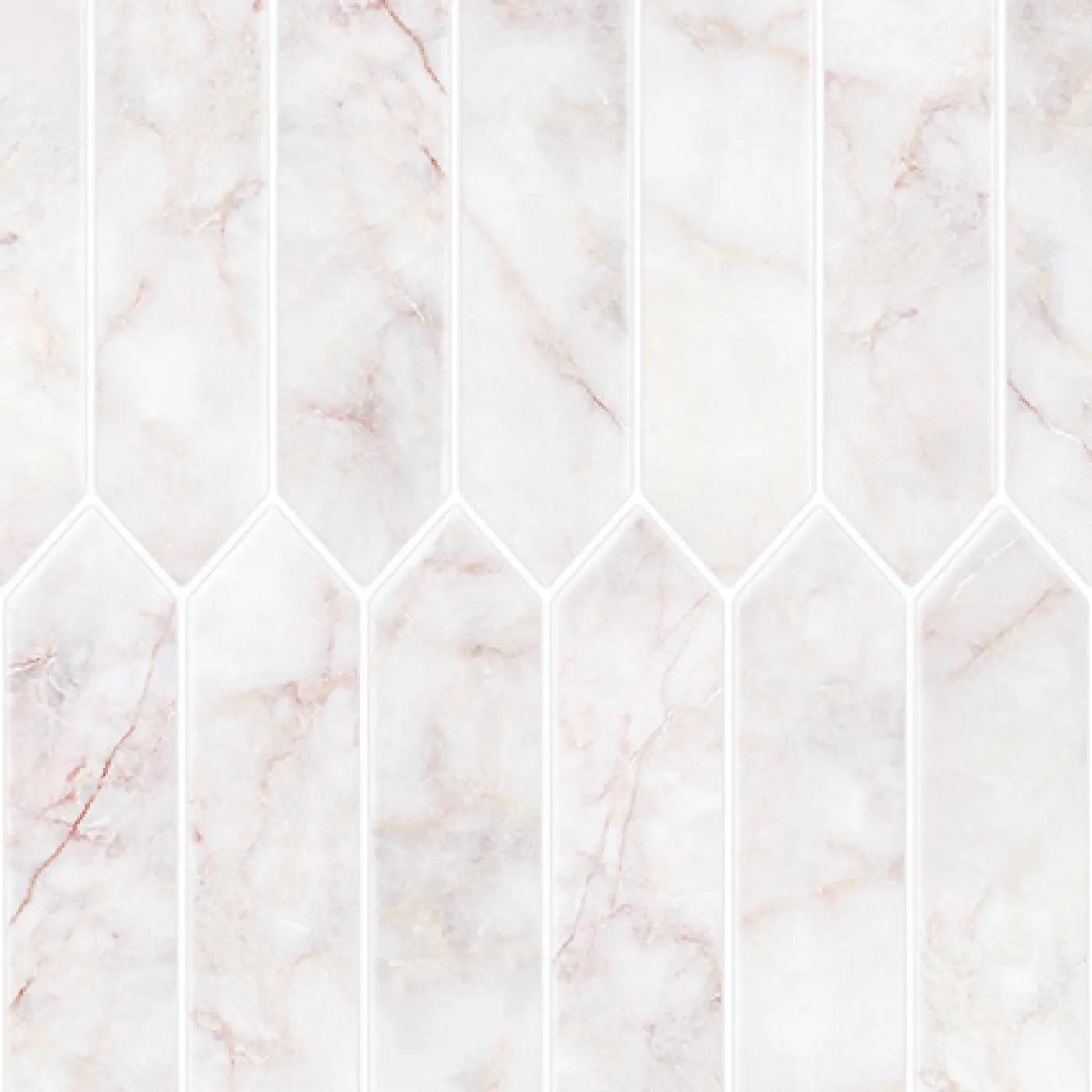 Rosé marble crayons design