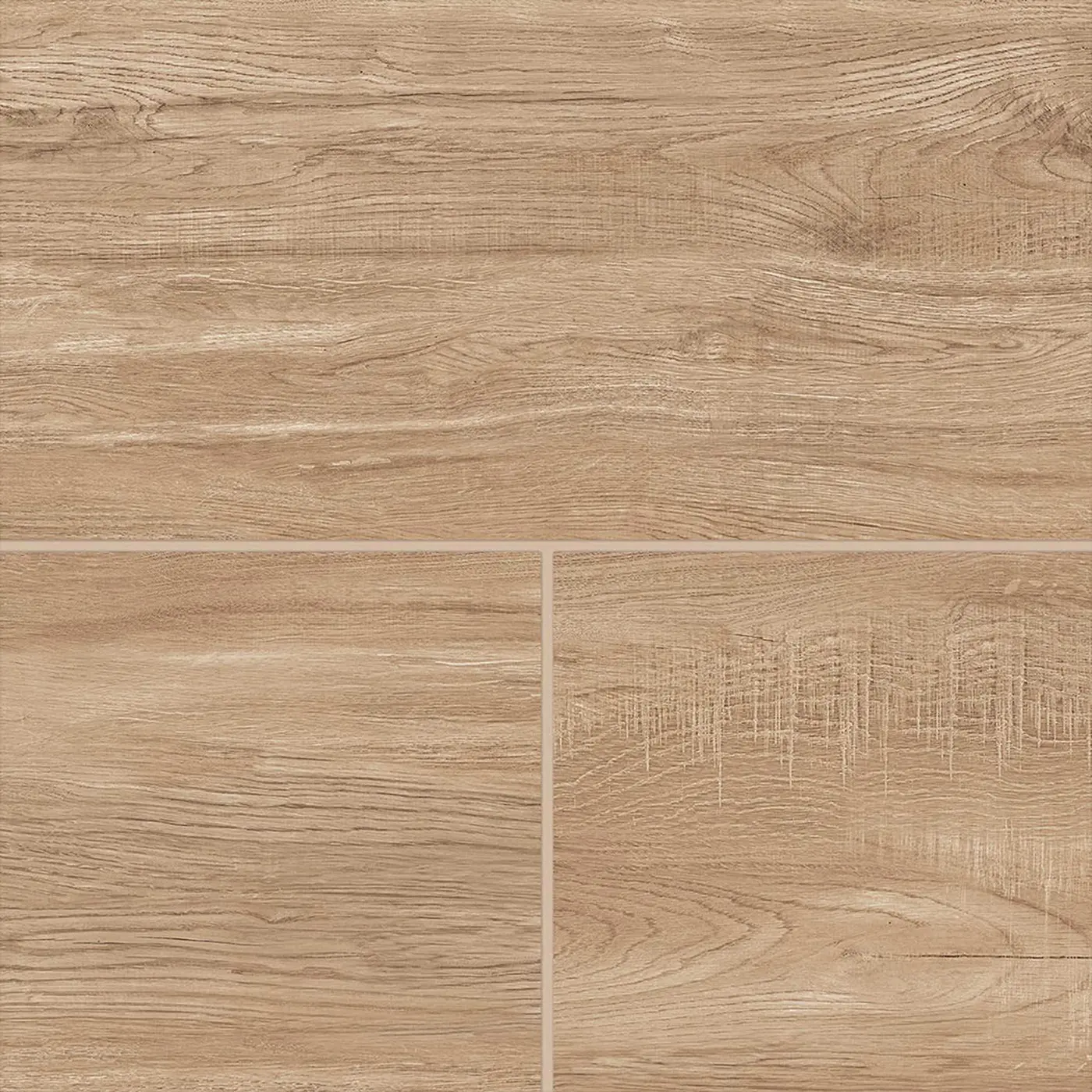 Natural oak effect