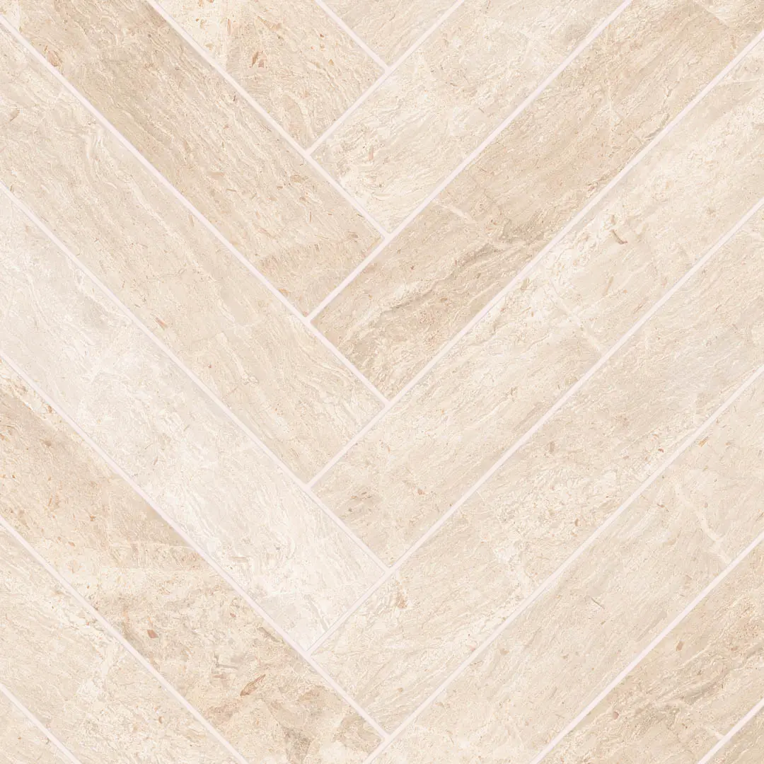 Wooden herringbone pattern